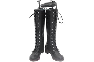 YXIDLMCOS Lyney Genshin Impact Boots Cosplay Shoes Custom Made Props Anime Halloween W3420