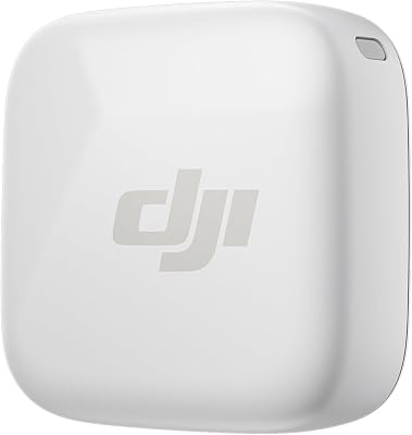 Mic Mini Transm (Arctic White), superligero, Sonido Lleno de Detalles