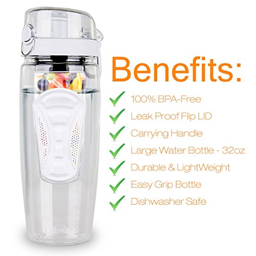 large water infuser bottle