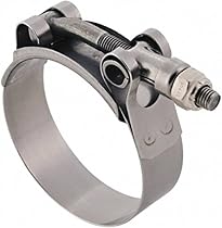 2.13 to 2.44 Inch Hose, 3/4 Inch Wide, T-Bolt Channel Bridge Clamp PART NO. 61586640