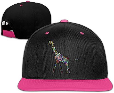 Lichang Colored Giraffe Unisex Adjustable Snapback Hip Hop Hat Baseball Cap