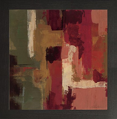 Frame Company Watson Range Raspberry Fields I by Silvia Vassileva, Photo Frame - 8 x 8 Inches, Black