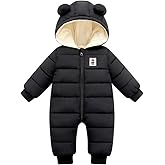 Fumdonnie Cute Baby Boys Snowsuit New Born baby girls Winter Coat Toddler Clothes