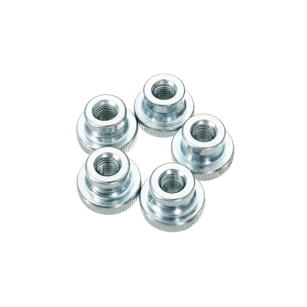 N/A 5Pcs Carbon Steel karmic Thumb nut Thread Metal nut Screw Tool