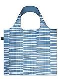 LOQI Elements Water Reusable Shopping Bag, Blue