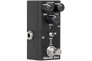 10 Types Mini Guitar Effects with US DREAM/Digital Delay Circuit Guitar Processor Accessories, Recording Studio(Ultimate Driv