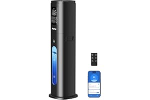 JINGKEY Humidifiers for Bedroom Large Room, 7L/1.85Gal Quiet Humidifiers with 350ML/H Large Mist Speed,Smart App & Remote Control, Cool Mist Humidifier for Baby & Home