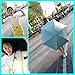 visnfa Umbrella Ultra Mini and Light with a Cute Capsule Case and not only umbrella but also Anti-UV Sun Umbrella (Blue)