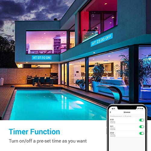 MustWin Smart Retrofit LED Recessed Lighting 6 inch LED Color Changing Downlights, 15W RGBCW