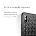 iPhone X Case AIKEMA Slim Fit Shell Soft Matte Texture Full Protective Flexible Anti-Scratch Anti-Shock Cover Case Breathable Plaid Weaved TPU Gel Case for iPhone X