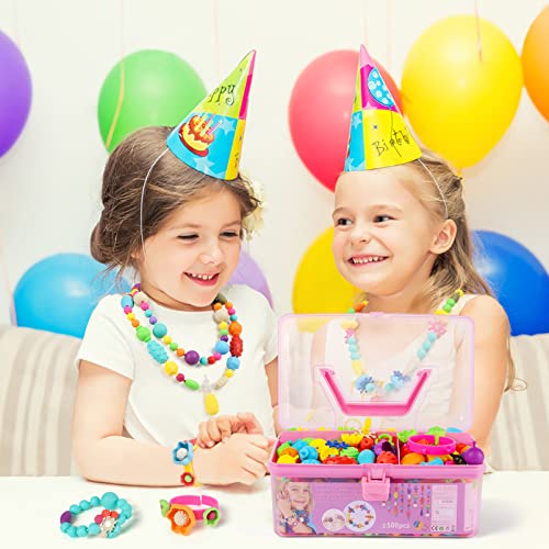 GILI Pop Beads Bracelet Making Kit for 4 5 6 7 Year Olds Birthday