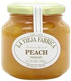La Vieja Fabrica Jams, Peach Delight, 12.25 Ounce (Pack of 6)