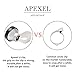 Apexel Portrait Lens Universal Clip-on 5x Mini Telephoto Camera Phone Lens for iPhone 6S 6 Plus 5 5S 4 4S Samsung HTC Sony LG Phones Tablets