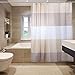 IYAYOO Stall Fabric Plastic Shower Curtain Liner Mildew Resistant 70.8x78.8 Inches