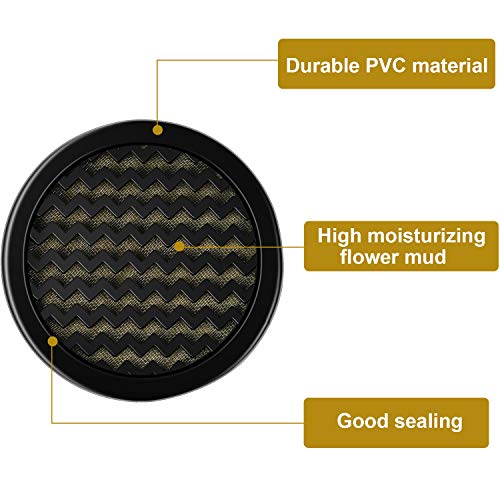2 Pieces Analog Cigar Hygrometer Round Humidor Humidifier for Monitoring Humidity and Humidor Moisturizing Cigar Accessories - Thumbnail 3