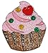 Navika Cupcake Glitzy Ball Marker with Hat Clip