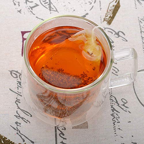 Besego Disposable Drawstring Tea Filter Bags, Empty Natural Material Tea Infuser Bag for Herb and Tea Loose Leaf Pack of 100 (2.36''3.15'') - Thumbnail 3