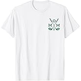 Funny Par Tee Mom Golf Matching Golfing Quote Party Pocket T-Shirt
