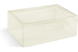 KATALIC Crafter's Choice 2 Lb. Block Premium Shave & Shampoo Melt & Pour Soap Base, Clear