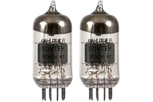 Brand New Gain Matched Pair (2) Sovtek 6N1P / 6N1-P-EV Vacuum Tubes