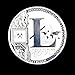 Buildent(TM) Commemorative Coins Silver Plated 25 LTC Litecoin Vires in Numeris Medallion New Coin