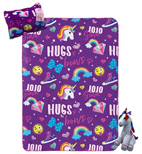 Nickelodeon JoJo Siwa Travel Set - 3 Piece Kids Travel Set Includes