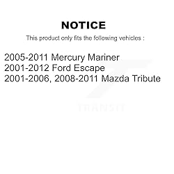 Rear Wheel Bearing Pair for Ford Escape Mazda