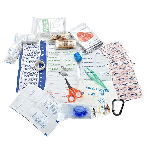 XUANLAN Emergency Survival Kit 13 in 1, Outdoor Survival Gear Tool with Survival Bracelet, Fire Starter, Whistle, Wood Cutter, Water Bottle Clip, Tactical Pen for Camping, Hiking, Climbing - Thumbnail 4