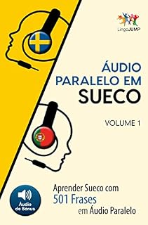 Livro Áudio Paralelo em Sueco - Aprender Sueco com 501 Frases em Áudio Paralelo - Volume 1