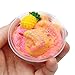 NEARTIME Slime Toys Fluffy Floam Slime Scented Stress Relief No Borax Kids Toy Sludge Toy ... (Pink, Free)