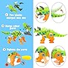 Dreamon Take Apart Dinosaur Toys for Kids with Storage Box Electric Drill, DIY Construction Build Set Educational STEM…