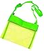 TECH-P®Set of 5 Colorful Mesh Beach Bags Sand Away Beach Treasures Seashell Bags Kid Pet Toy Storage Bag -7.9