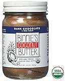 Binnie's Coconut Butter Organic Spread - Dark Chocolate & Sea Salt (12 oz)