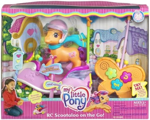 my little pony remote control scooter
