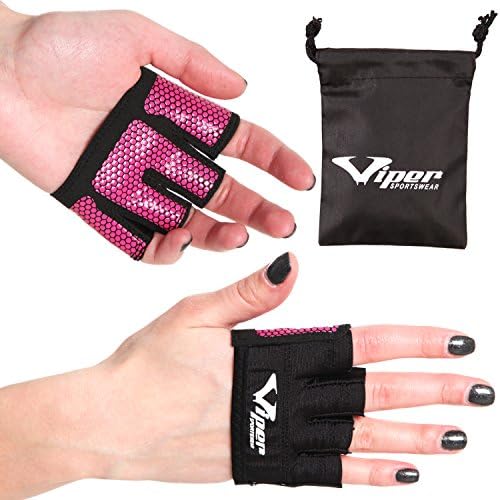 ViperSportsWear Crossfit Gloves Fingerless Hand Grips - Gym, Weight Lifting, Fitness, Bar Pull Up, Rowing, Kettlebell, Gymnastics, Cross Training, Dumbbells, Barbell, Deadlift, Cycling, Workout