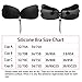 Blisstime Strapless Bras Self Adhesive Silicone Invisible Push-up Bras with Drawstring, Reusable Backless Bras for Women (B, Beige)