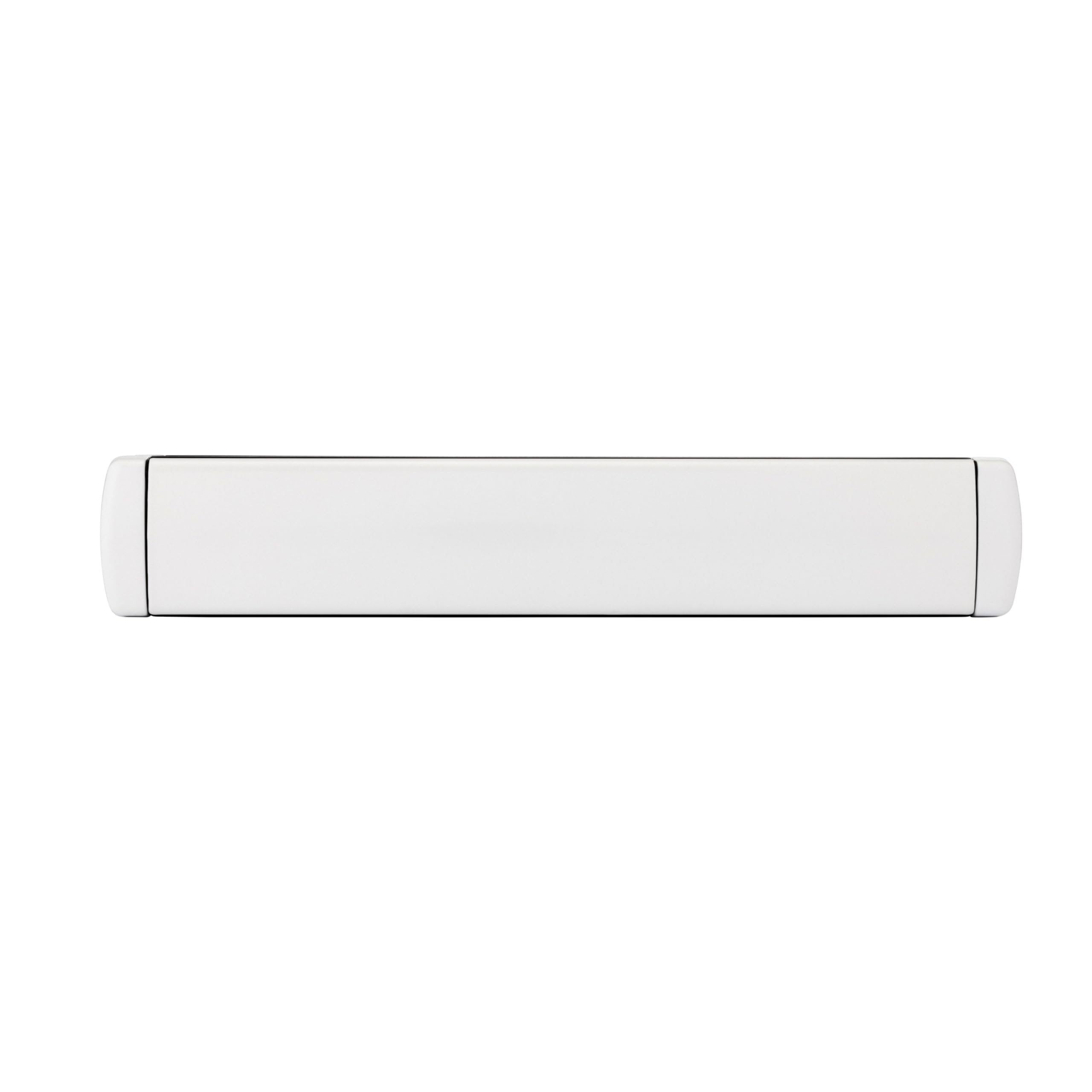 IRONWORX® Enigma 12" Premium Slimline Sleeved Letterbox White ❘ Fully Weather Sealed Letterbox, 180° Opening, Ultra Durable Modern Design, Compatible with UPVC, Composite & Wooden Doors