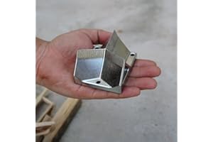 BiggerFire Steel Mini Firewood Kindling Splitter Portable Wood Splitter for Wood Stove Fireplace and Fire Pits Manual Small Log Splitter 1.2 Pounds Lightweight