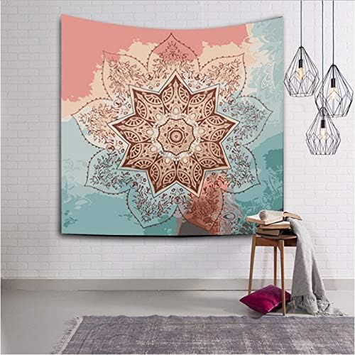 JXJV Tapestry Fabric Blanket Yoga Wall Hanging Art Large Beach Towel Carpet Wall Rug Tapestry Mandala 148 * 200Cm