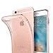 Spigen Liquid Crystal Desgined for Apple iPhone 6s Case(2015) / Designed for iPhone 6 Case(2015) - Glitter Rose Quartz