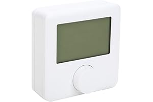 Aumotop Digital LCD Display Heating Programmable Thermostat for Home Office, Precision Machined Temperature Controller for Co