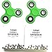 Lalago Fidget Spinner Toy Stress Reducer - 2 Pack Finger Gyro Prestige Worldwide Exclusive Seller - Perfect For ADD, ADHD, Anxiety, and Autism Children Adult (Green)