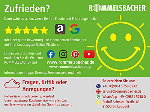 ROMMELSBACHER Vakuumierer VAC 485 - Absaugleistung 15 Liter/Min., Einhand-Bedienung, für Langzeitbetrieb geeignet… – Bild 7