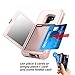 Galaxy S9 Case, Hidden Door Slim Wallet Case, Fits 2 Cards and Cash, Reinforced Drop Bumper Protection, Open Mirror, Front Frame Screen Protection For Samsung Galaxy S9 (2018) - Rose Gold
