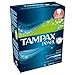 Tampax Pearl Plastic, Super Absorbency, Unscented Tampons, 18 Count