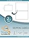 Shop4Mailers 2-Up White Permanent Self Adhesive Shipping Labels 5 ½” x 8 1/2” Easy Peel Stickers for Laser & Inkjet Printers - 100 Sheets - 200 Count Labels