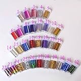 350buy Newest 32 colors Nail Art Transfer Foil Nail Tip Decoration New Fashion