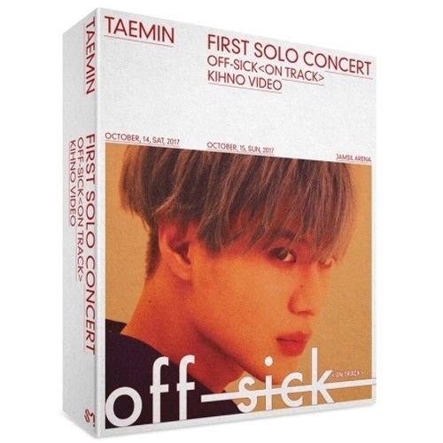 Shinee Taemin-[Off Sick-ON Track] First Solo CONERT KIHNO Video KIT+Bag+Book+Card K-POP Sealed