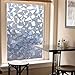 Coavas 3D Window Film Privacy Window Decor Anti-UV Glass Film Transparent Window Sticker 17.7