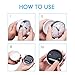 LXSZRPH Mini Shower Clock Waterproof IP24 Wall Clock Suction Cup Bathroom Clock Acrylic Face Suction Clock for Shower Washroom Kitchen (1pack)